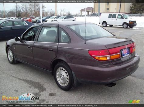 2000 Saturn L Series Ls2 Sedan Blackberry Pearl Black Photo 2