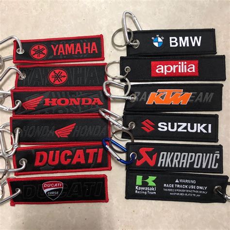 Motorcycle Yamaha Ktm Bmw Akrapovic Kawasaki Suzuki Bmw Honda Keychain