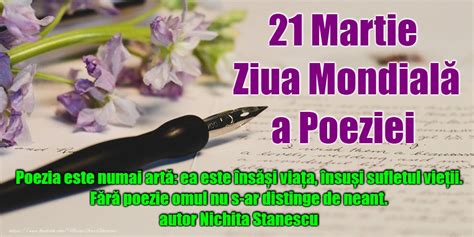 Felicitari De Ziua Poeziei Martie Mesajeurarifelicitari