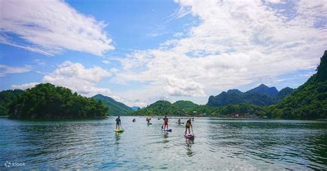 Sup Tagestour Zur Erkundung Der Ba Khan Bucht Und Des Hoa Binh Sees