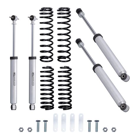 25″ Suspension Lift Kit For Jeep Wrangler Jk 4dr 2wd 4wd 07 18 Shock