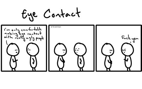 Eye Contact Cartoon – Telegraph