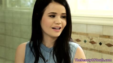 Petite Teen Gets Hairy Pussy Fingered By Babe