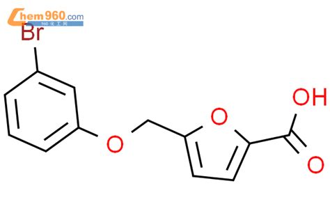 893743 94 7 5 3 bromophenoxymethyl furan 2 carboxylic acidCAS号 893743