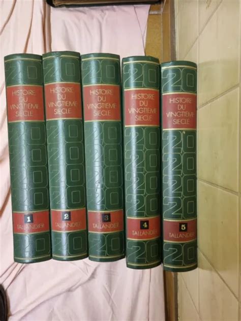 COLLECTION HISTOIRE DU XXe siècle éditions Tallandier en 5 volumes