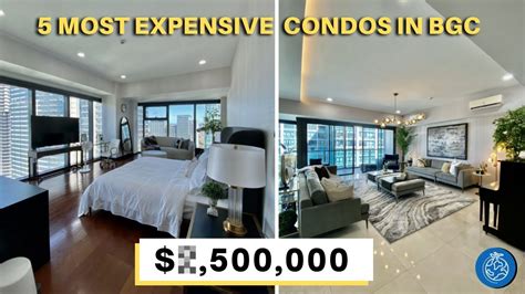 Most Expensive Condo Units In Bgc Condos For Sale Youtube