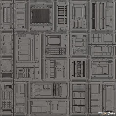 Sci Fi Texture Panels