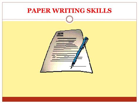 Essay Writing Skills Ppt