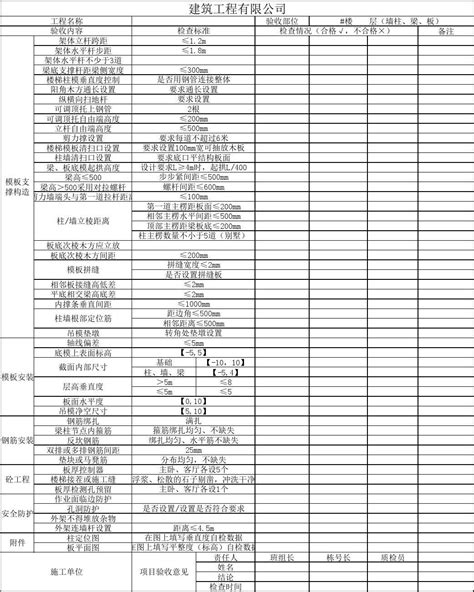 自检表word文档在线阅读与下载免费文档