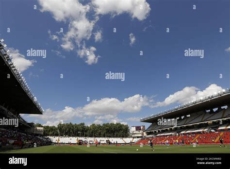 Stadium during the La Liga match between Rayo Vallecano and Getafe CF ...