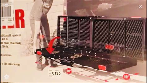 750 Capacity Folding Cargo Carrier