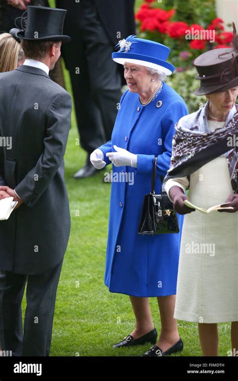 Royal Ascot 2015 Held At Ascot Racecourse Day 2 Featuring Queen