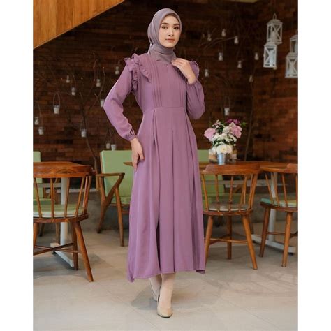 Jual Baju Gamis Wanita Syar I Muslim Remaja Sabinna Gamis Modis Wanita