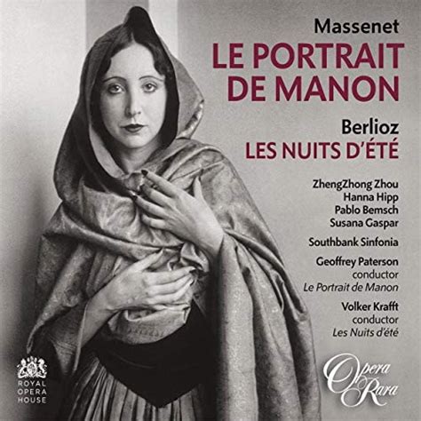 Amazon co jp Massenet Le Portrait de Manon Berlioz Les Nuits d été