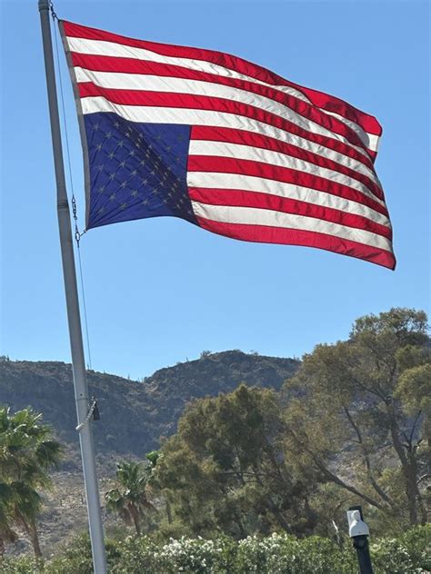 Trump Supporters Turn Us Flags Upside Down To Protest Guilty Verdict 740 The Fan