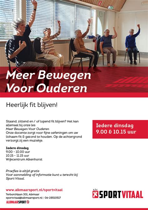 Meer Bewegen Voor Ouderen Gym De Alkenhorst