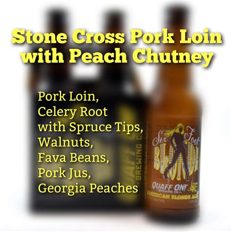 Quaff On 6 Foot Blonde Fork Barrel