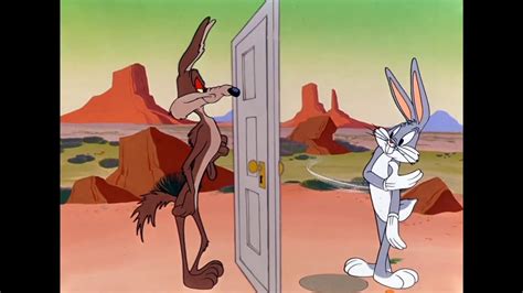 Looney Tunes Bugs Bunny Vs Wile E Coyote Genius Classic Cartoon Wb