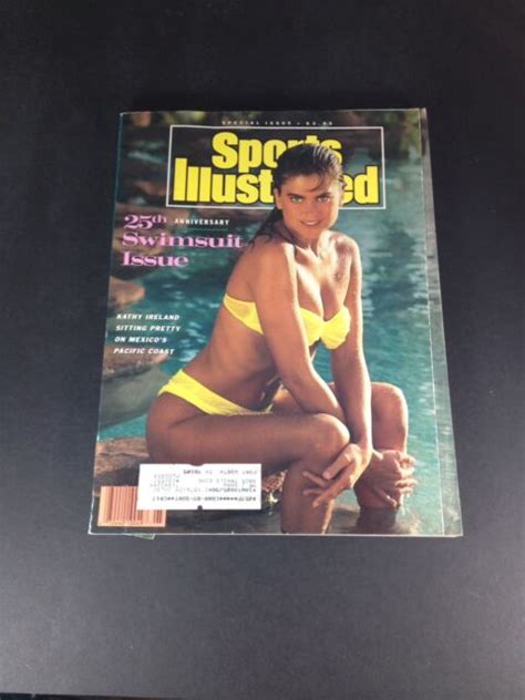 Sports Illustrated 25th Anniversary Swimsuit Issue Kathy Ireland On