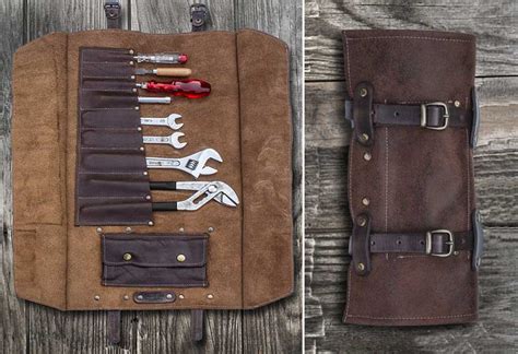 Duke Sons Leather Tool Roll LumberJac