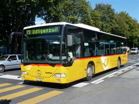 Postauto Mercedes Citaro LU 15550 Unterwegs Auf Der Linie 73 In