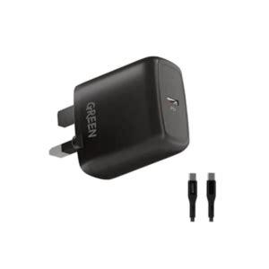 Buy Green Lion Compact Wall Type C W Wall Charger With Type C To