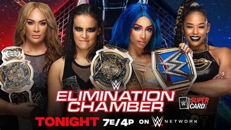 Wwe Elimination Chamber 2021 Results Nia Jax And Shayna Baszler Retain