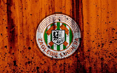 Fc Zaglebie Lubin Grunge Ekstraklasa Logo Football Club Poland