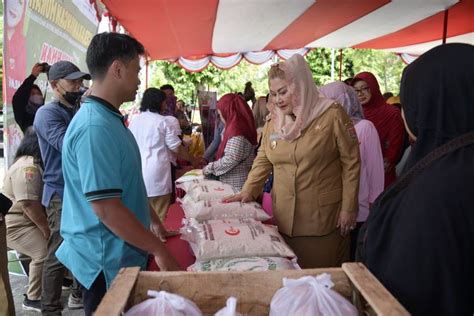 Jelang Ramadan Gerakan Pasar Murah Pak Rahman Jadi Andalan