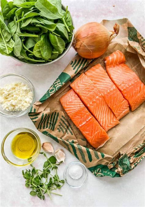 Spinach Feta Stuffed Salmon This Healthy Table