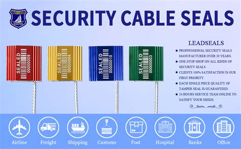 Leadseals 50 Green High Security Cable Seals With Barcode