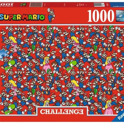 Super Mario Bros Challenge Puzzle 1000 Pieces | Kurogami