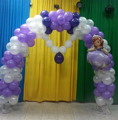 ARCOS Y COLUMNAS EN GLOBOS Decoracion De Princesa Decoracion