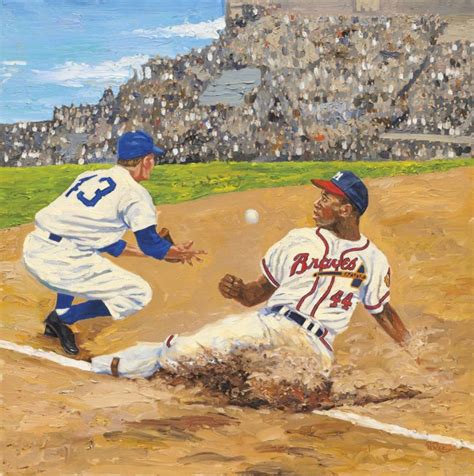 Scd Hall Of Fame Dick Perez Is The Picasso Of Sports Art Sports Collectors Digest