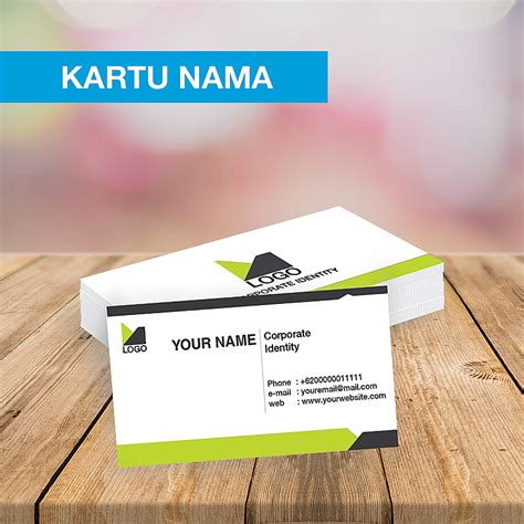 Identitas Perusahaan Cetak Kartu Nama Cetak Kartu Nama