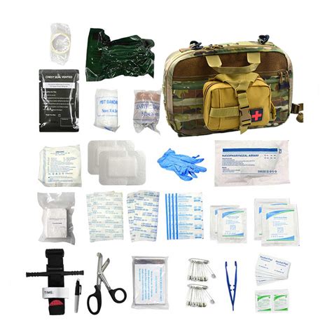 Individual First Aid Kit IFAK Military Trauma Kit For Battlefield