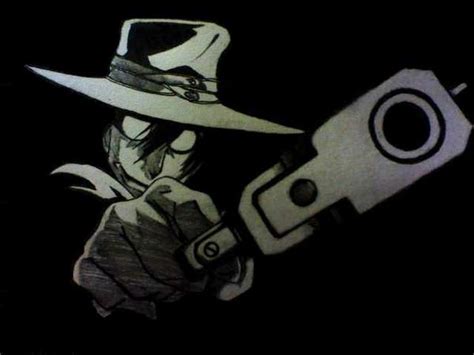 Alucard with gun by jay-ecnal on DeviantArt