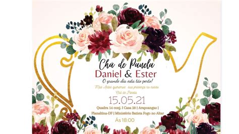 design convite de cha de panela elo produtos especiais