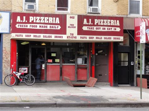 AJ Pizzeria Restaurant in Brooklyn / Official Menus & Photos