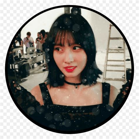 Momo Twice Kpop Twice Picture Circle Momo Person Human Face Hd Png