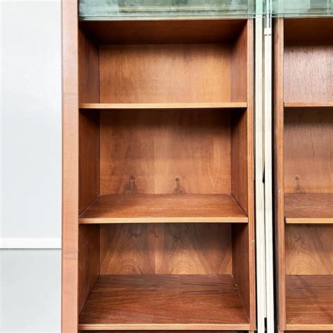 Libreria Zibaldone Moderna In Legno E Vetro Di Carlo Scarpa Per Bernini