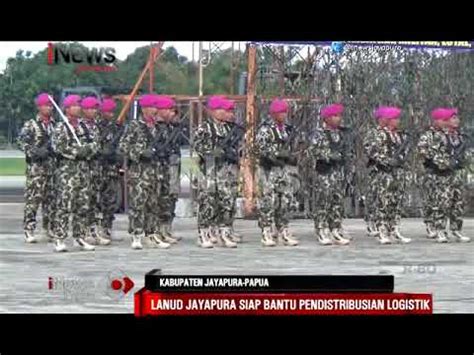 I News Papua Lanud Jayapura Siap Bantu Pendistribusian Logistic Youtube