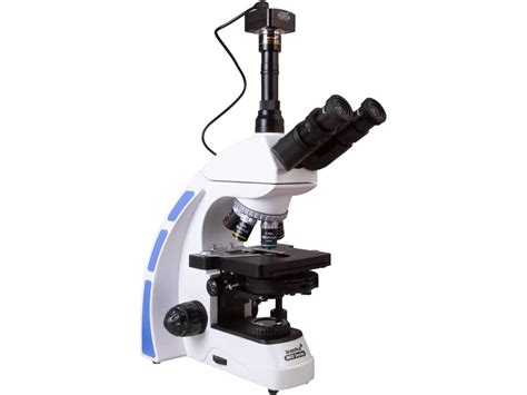 Microsc Pio Levenhuk Med D T Digital Trinocular Worten Pt