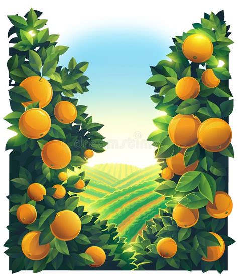 Naranjas Ilustraciones Stock Vectores Y Clipart