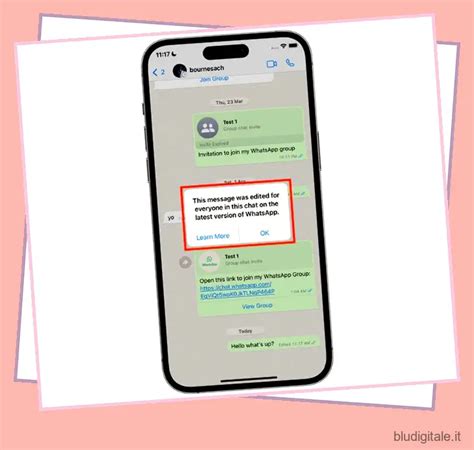 Come Modificare I Messaggi Inviati Su WhatsApp Bludigitale