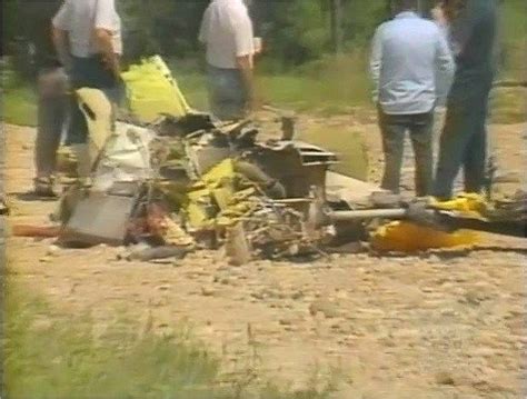 The Crash Site Of The Bell B Helicopter Stevie Ray Vaughan And Four