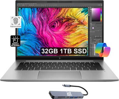 amazoncom hp zbook firefly   ai business laptop  ips fhd