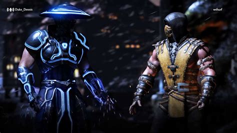 Mortal Kombat X Online Scorpion Vs Raiden Gamevicio