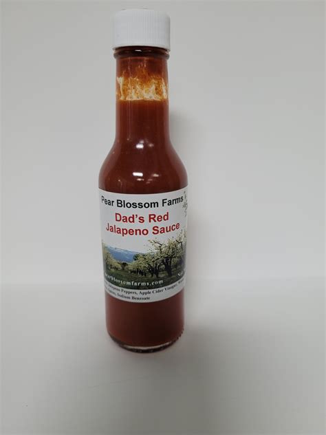 Dad's Red Jalapeno Sauce - SPRIGS AND SPROUTS