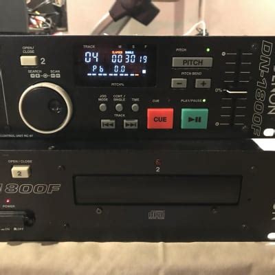 Denon Dn F Dual Cd Player Black Reverb